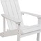 Flash Furniture White Poly Resin Adirondack 4 Pk 4-JJ-C14501-WH-GG - alternate 9